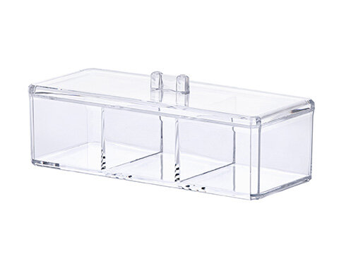 ORGANIZADOR RETANGULAR COM TAMPA